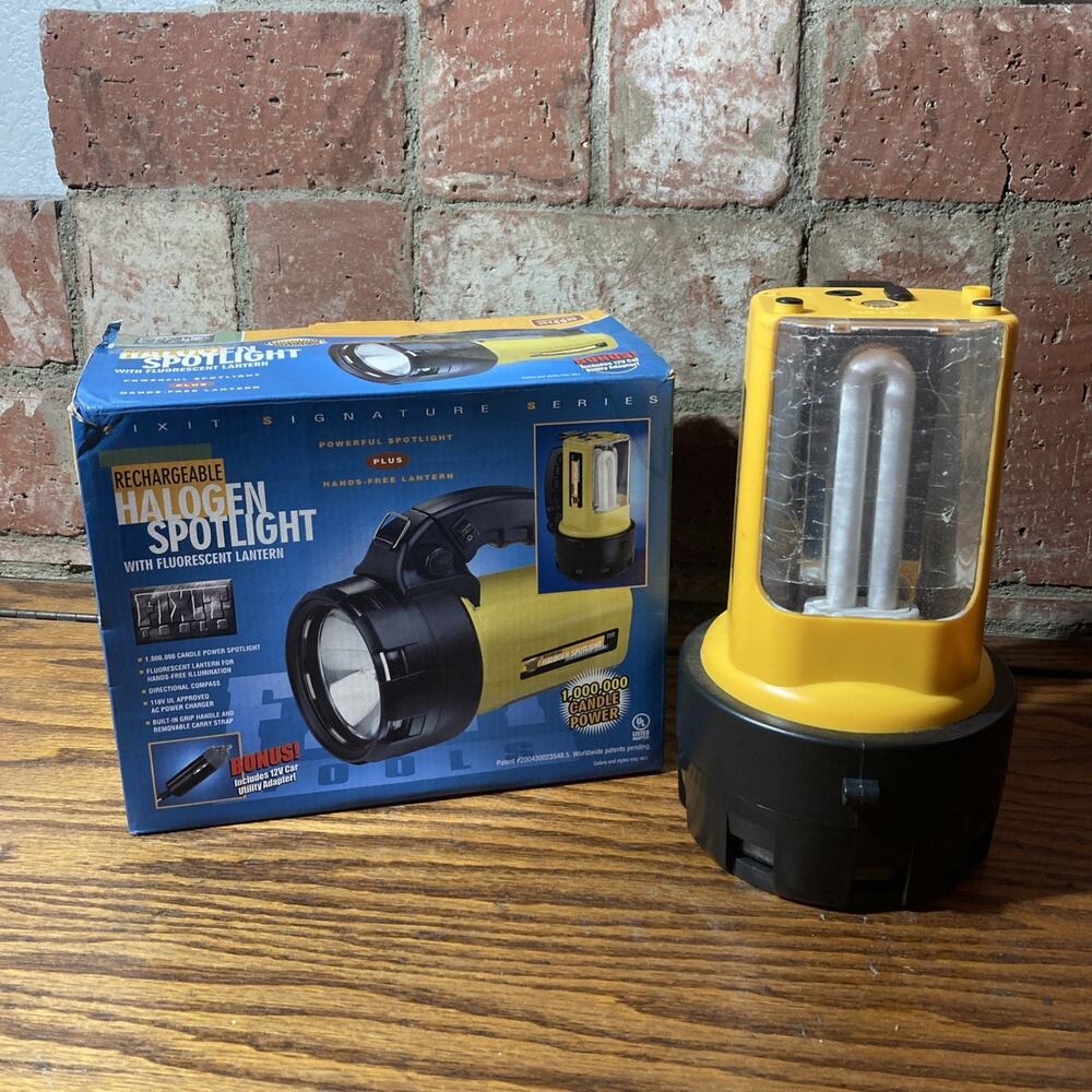 AXIZ Tools 1 Million Candle Power Halogen Spotlight - ST48 Won’t Charge